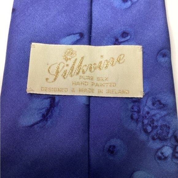 Silkvine Mens Novelty Golfing Hand Painted Necktie, Made in Ireland - Picture 6 of 7
